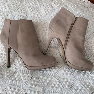 3 inch suede dress boot